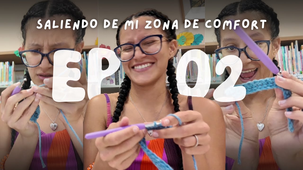 intenté aprender crochet en la biblioteca (+ mini tutorial)