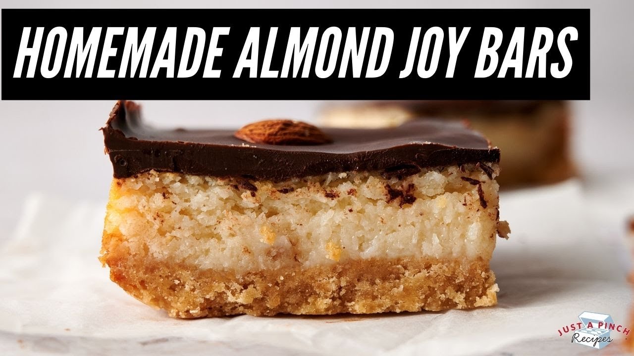 How to Make Homemade Almond Joy Bars