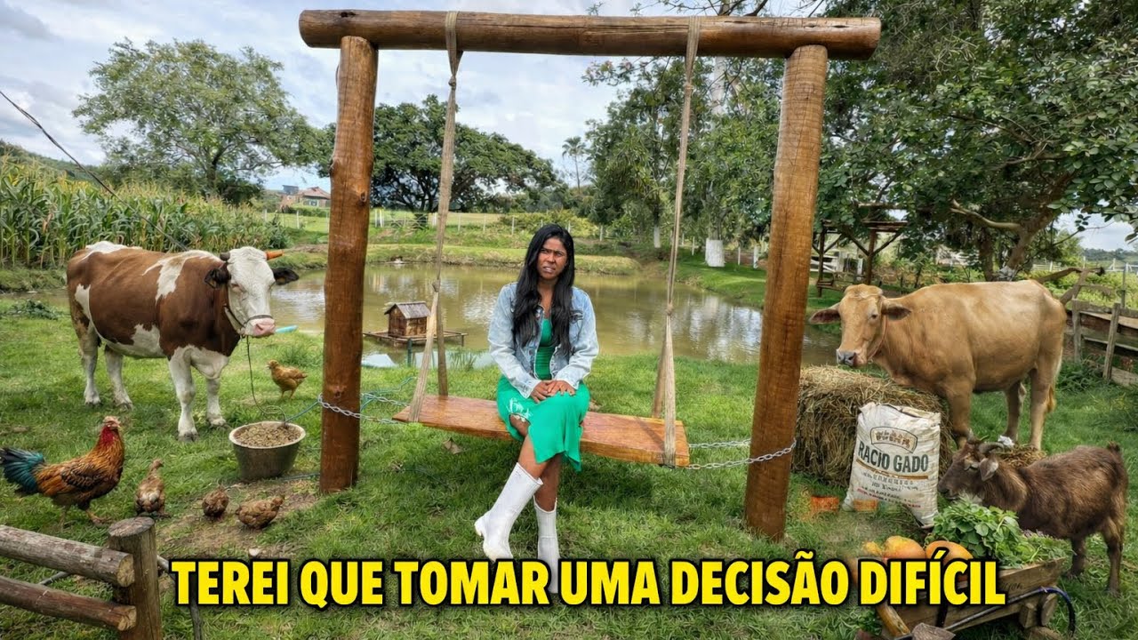 TEREMOS QUE TOMAR UMA DIFÍCIL DECISÃO AQUI NA ROÇA 😱