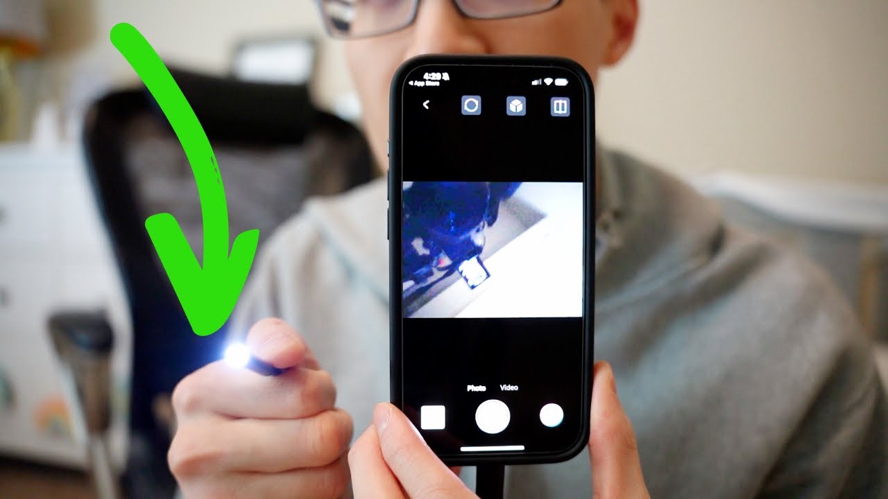 Camera Demo 5.5mm Endoscope for iPhone and iPad | HD Inspection Snake Camera with IP67