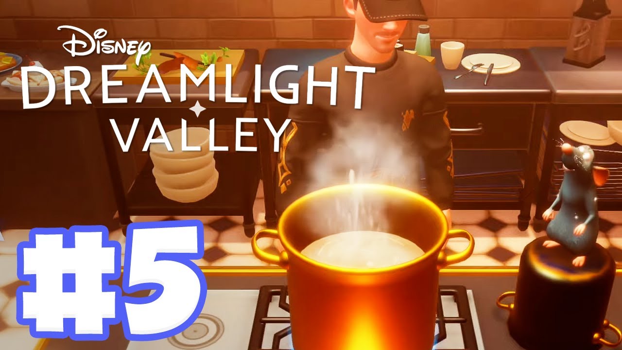 Получаем Реми из «Ратауя»! | Давайте играть: Disney Dreamlight Valley | Эпизод 5
