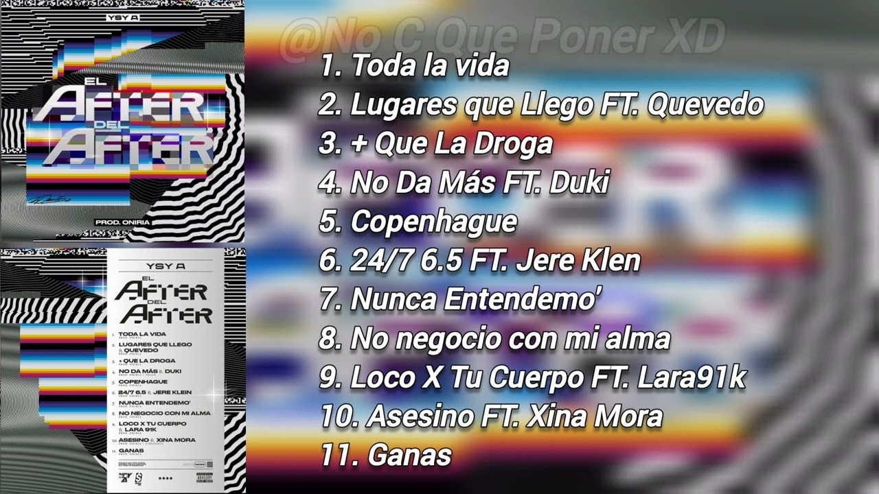 YSY A - El After Del After FULL ALBUM 2023