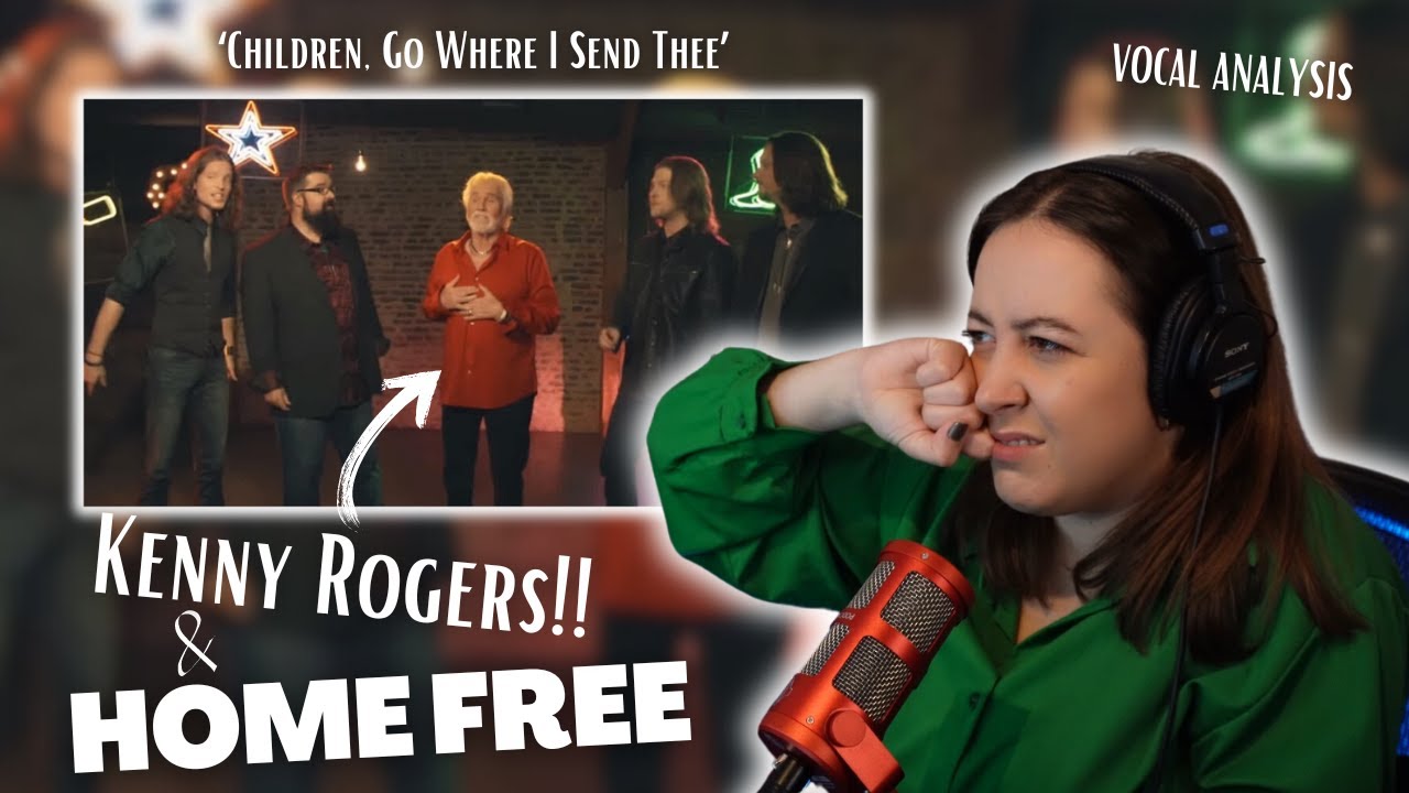KENNY ROGERS Children, Go Where I Send Thee ft. Home Free | Vocal Coach Reaction (& Analysis)