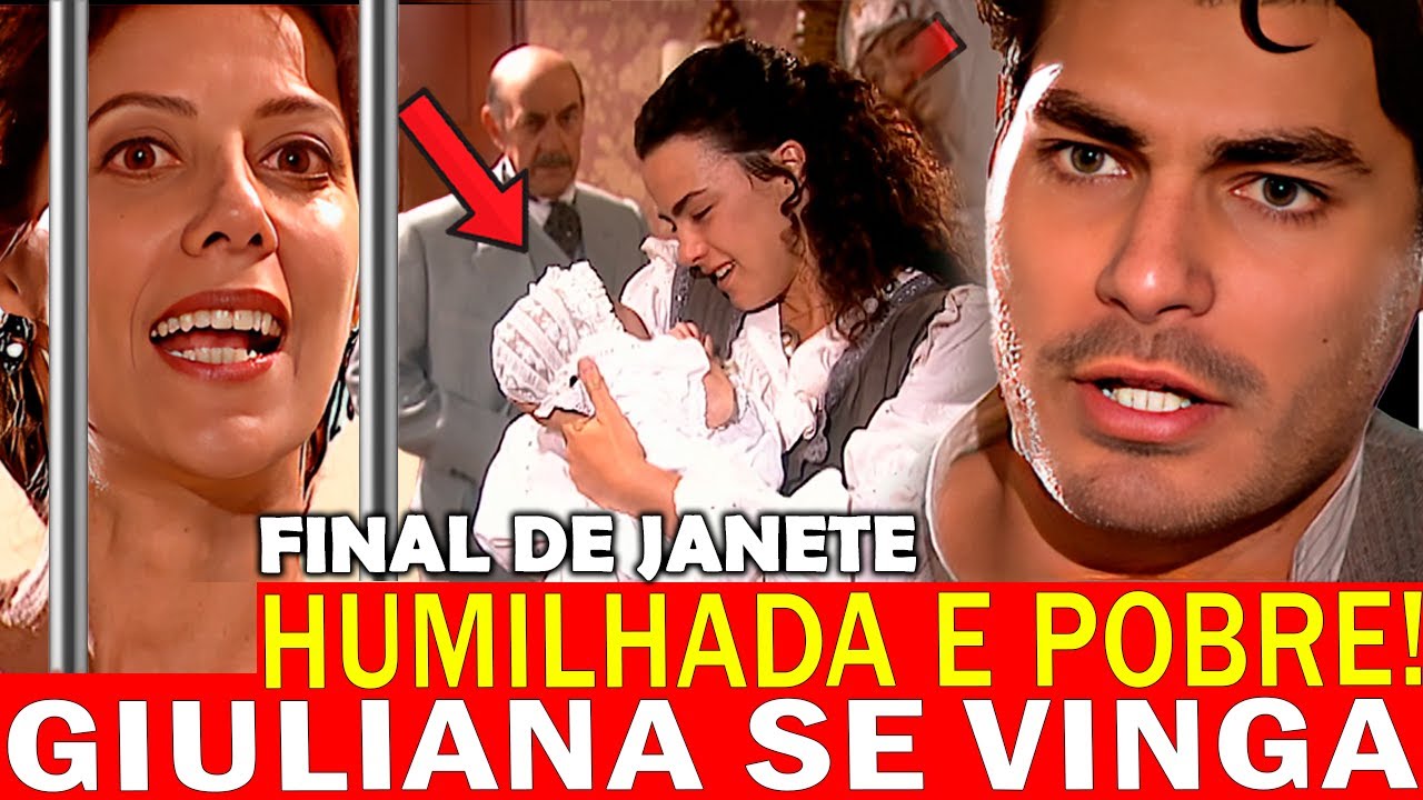 TERRA NOSTRA - Giuliana consegue JUSTIÇA, deixa Janete HUMILHADA na cadeia e POBRE. Final de Janete