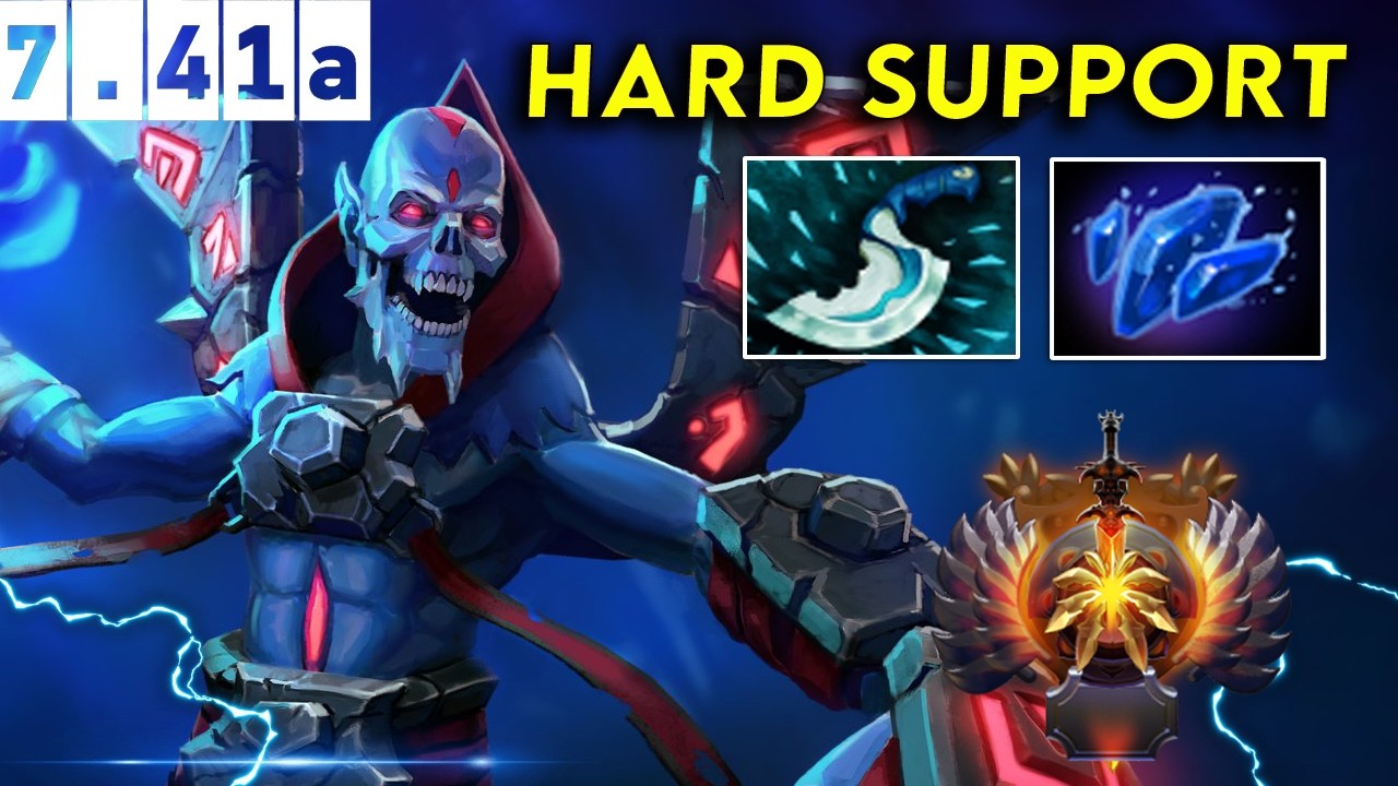 Lich Immortal Hard Support - Dota 2 Patch 7.41a Pro Pub Gameplay