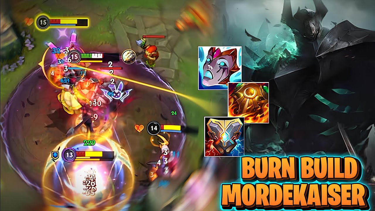 Melt Them Live With This Full Burn Mordekaiser Build 😈 | Wild Rift