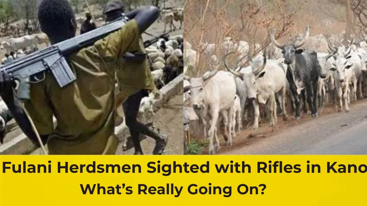 Breaking: Armed Herdsmen seen in Kano --Videos Spark Nationwide Debate