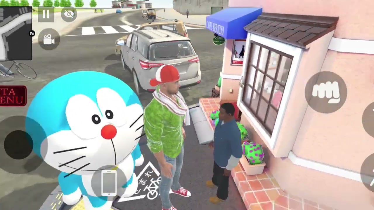 Jack Ne Khola Cafe 😱 police Vs Jack || Ultimate vehicle collection in 😍 indian theft auto simulator