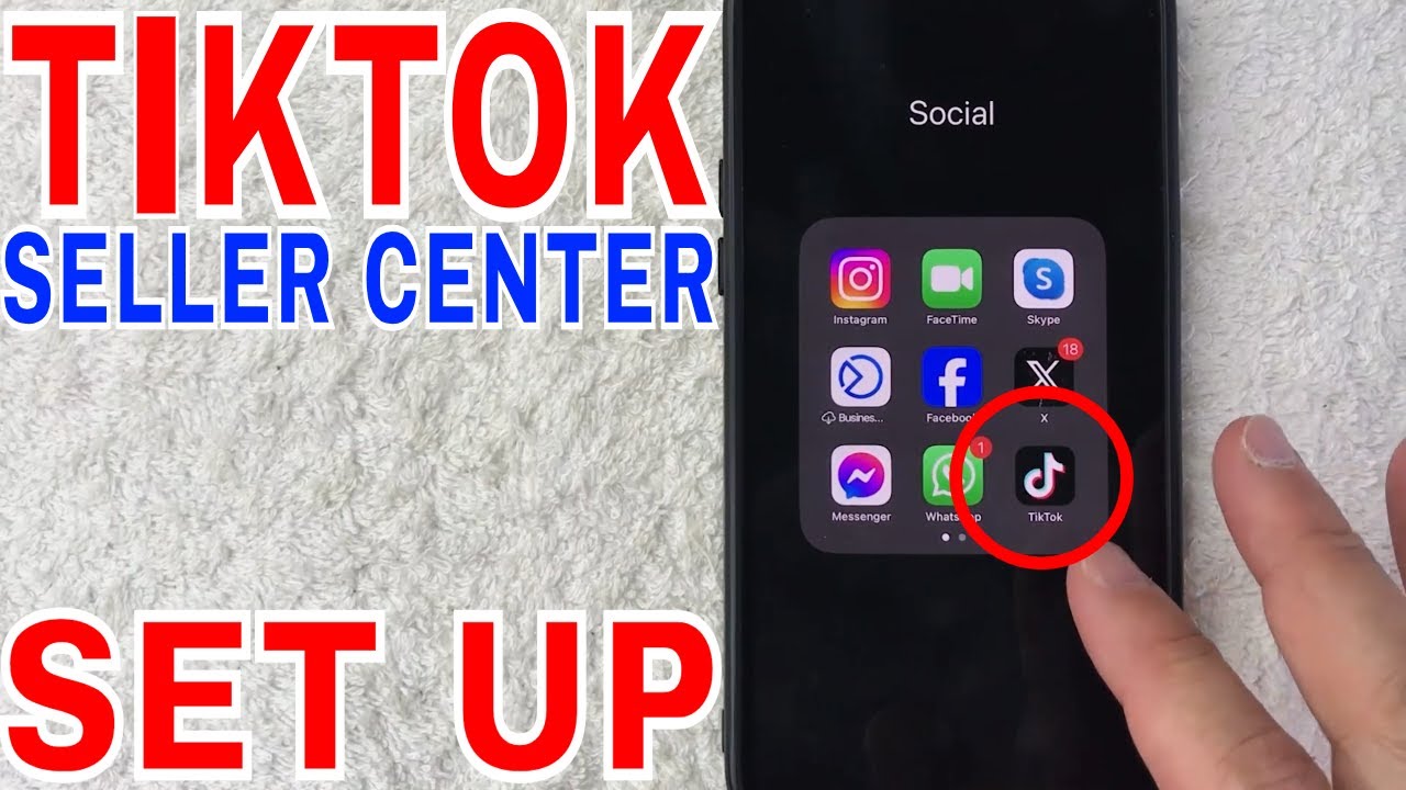 ✅ Как настроить центр продаж TikTok Shop 🔴