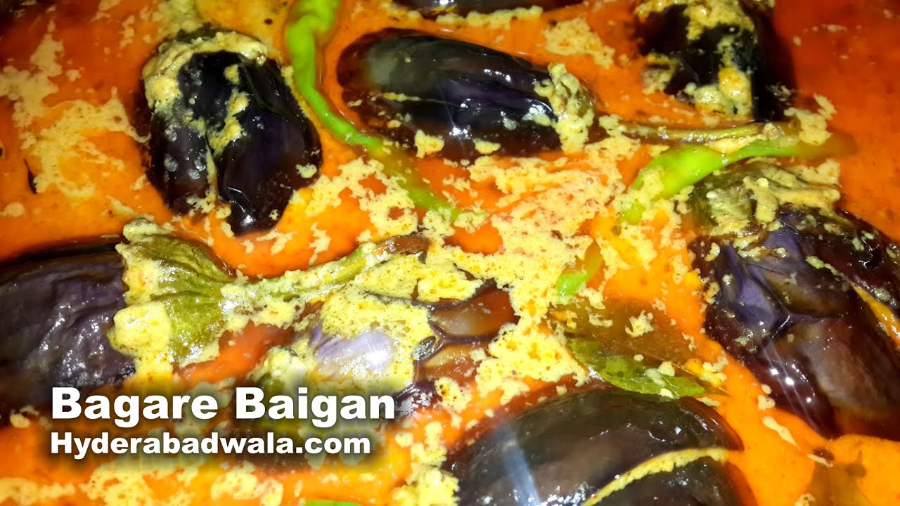 Bagare Baigan Recipe Video – How to Make Hyderabadi Brinjal Curry – Easy & Simple Cooking