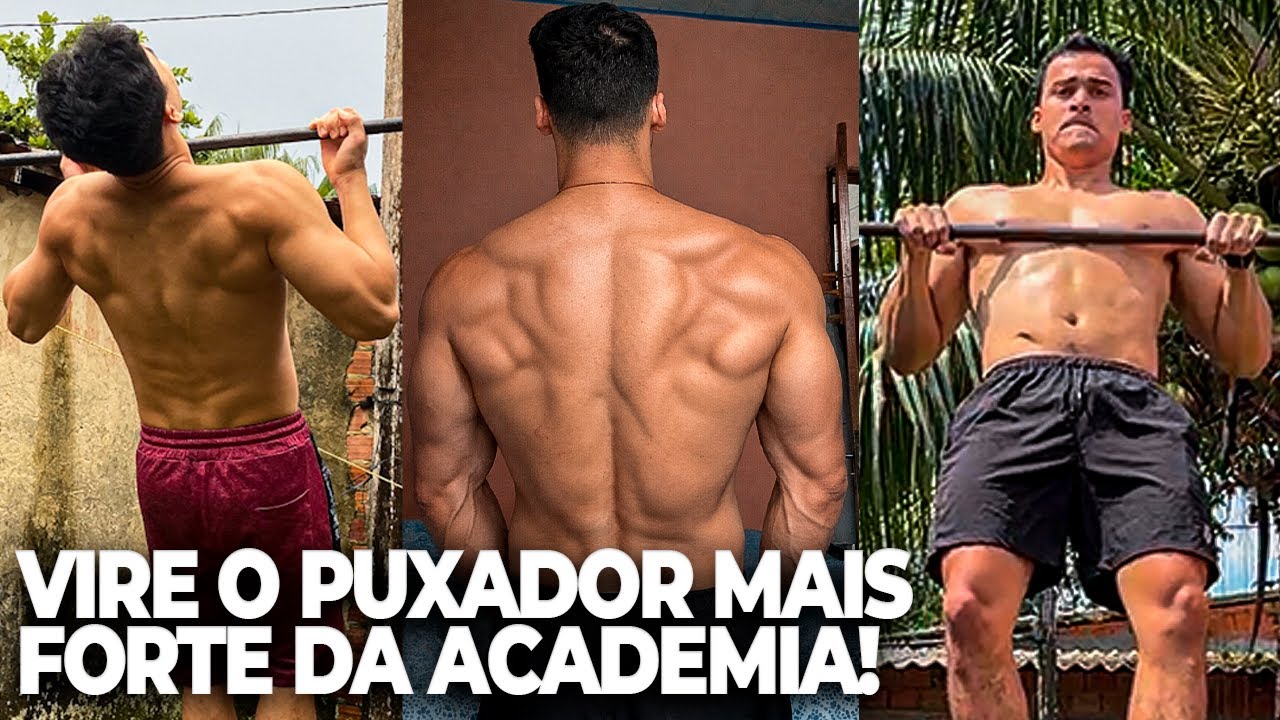 Como ficar tão forte na barra fixa que parece trapaça
