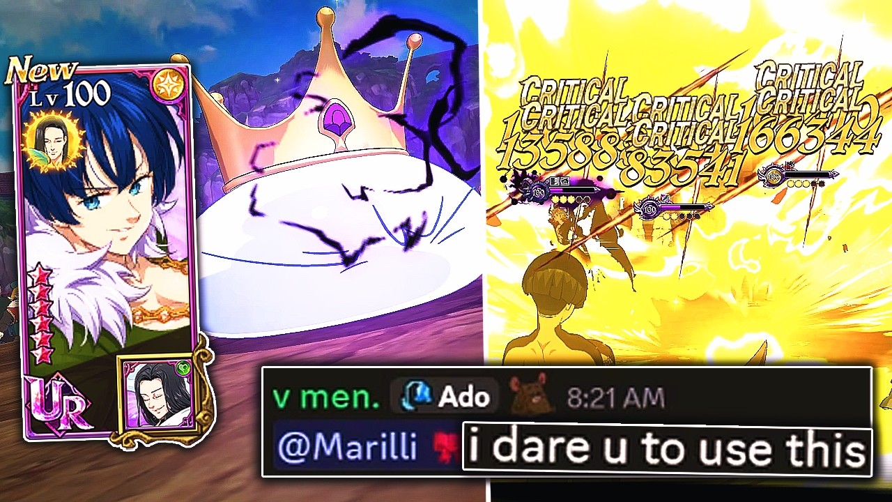 LMAOO GAWAIN SO BROKEN I WIN EVERY MATCH WITH SR SLIME RIMURU!! [7DS: Grand Cross]