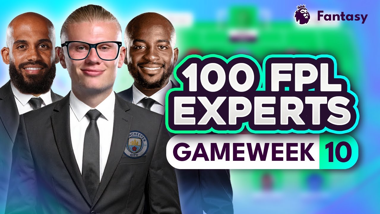 FPL GW10 EXPERT: трансферные тренды и лучший капитан! 🧠 100 экспертов раскрывают планы команд на ...