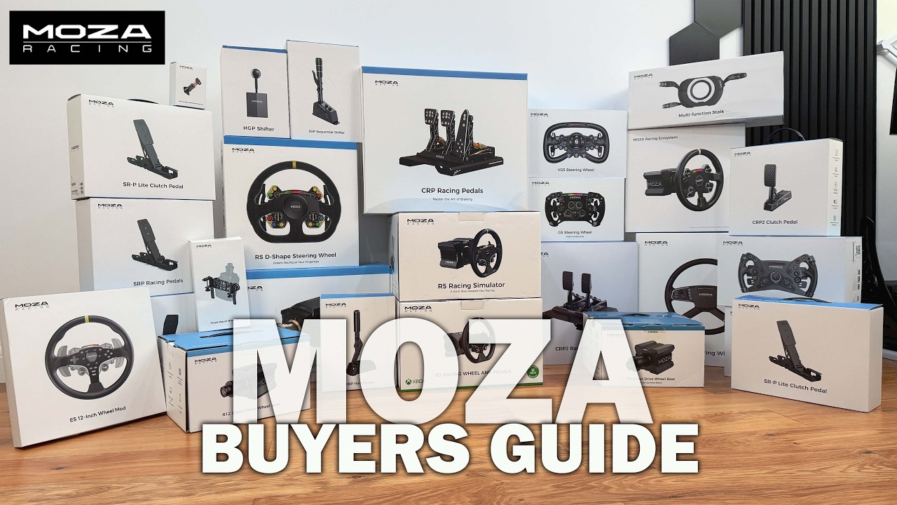 Moza SIM RACING Buyer's Guide