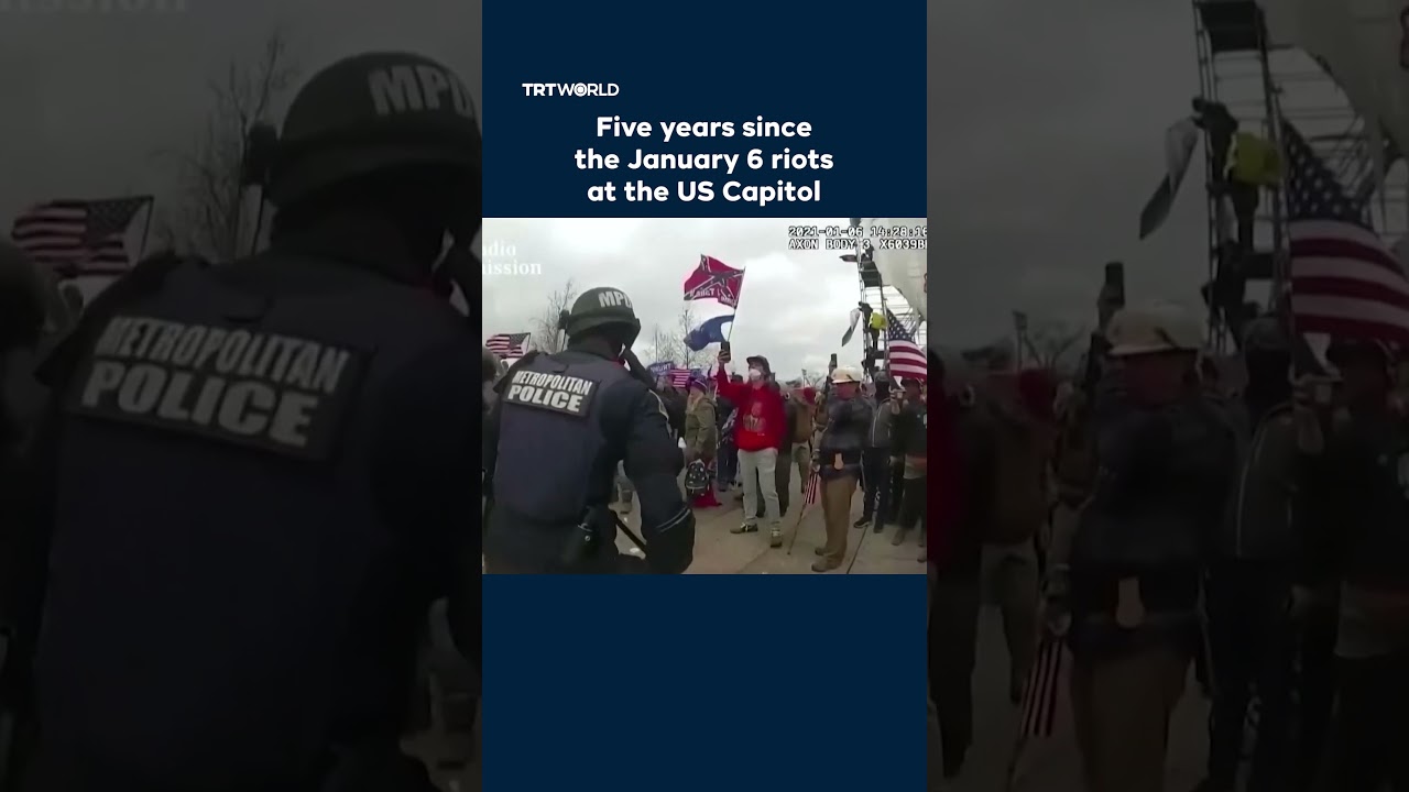 Five years since the January 6 riots at the US Capitol