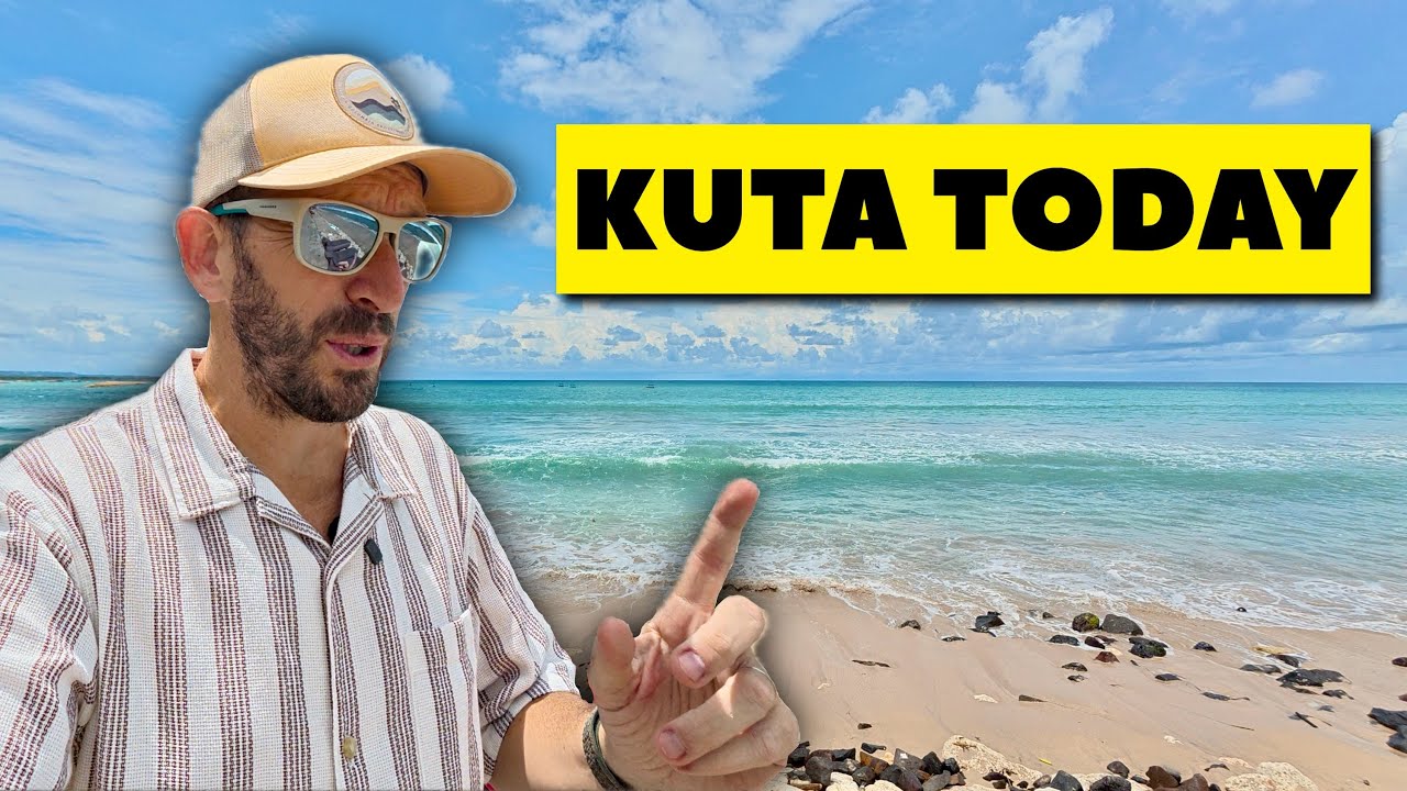 Kuta Beach Vanishes at High Tide - I Walked What's Left