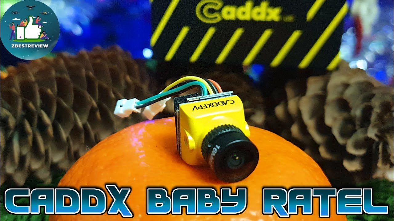 ✅ FPV Камера Caddx Baby Ratel | 1200TVL 1/1.8
