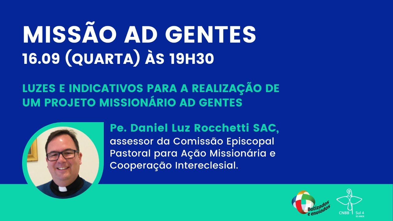 Projeto de Formação do COMIRE - 'MISSÃO AD GENTES' 