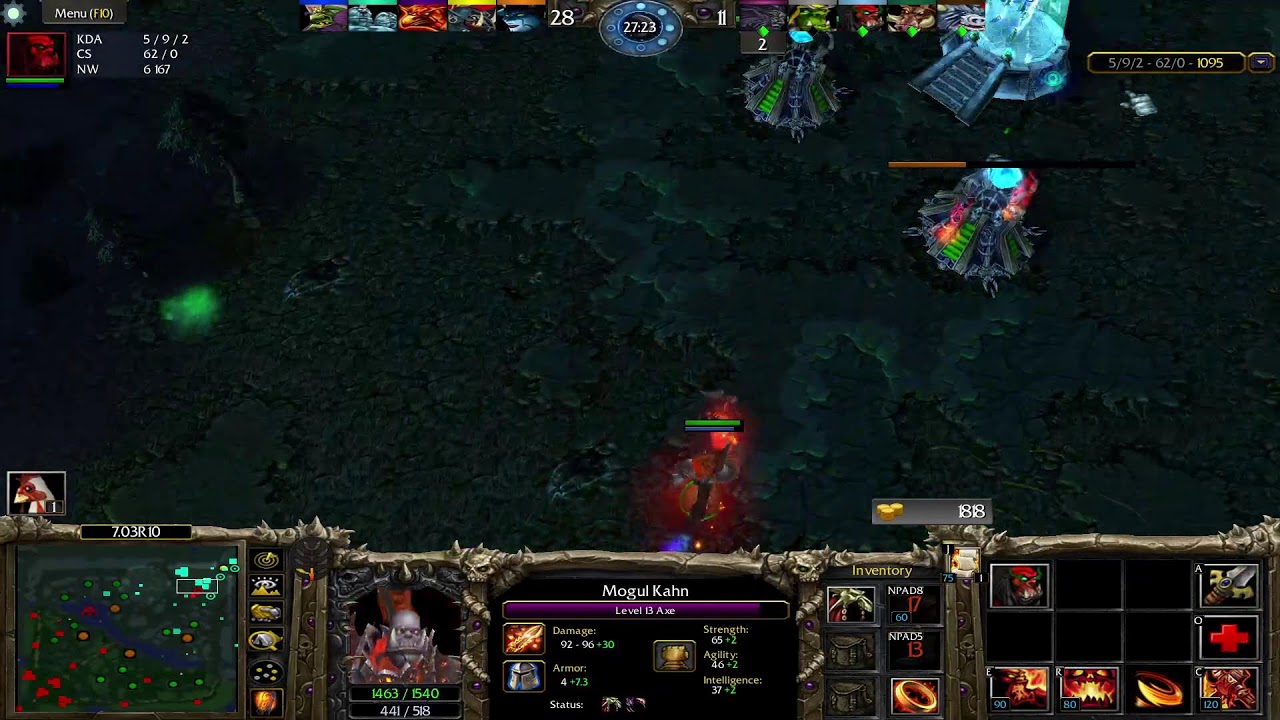 Dota 1 Axe  Game Play