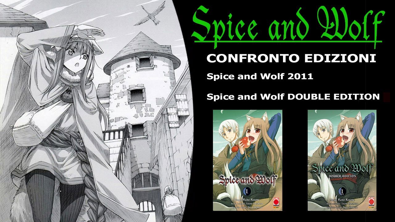 Spice and Wof Confronto edizioni: Edizioni Planet Manga