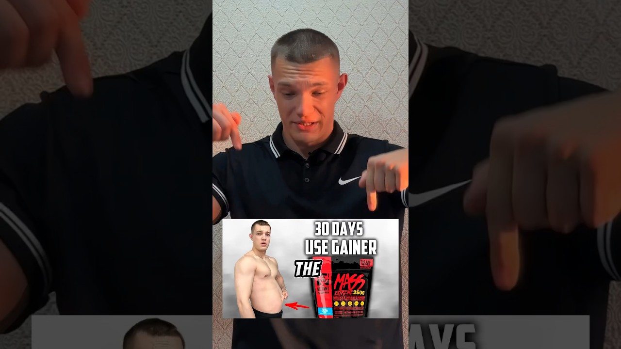 30 DAYS I USED MUTANT MASS EXTREME GAINER EVERYDAY! THIS IS WHAT HAPPENED!