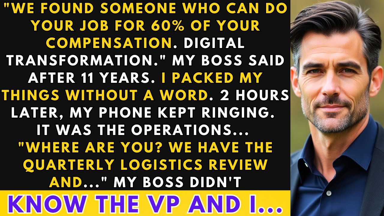 My Boss Fired Me After 11 Years, Said He Found Someone Cheaper - Then His VP Called | Office Revenge