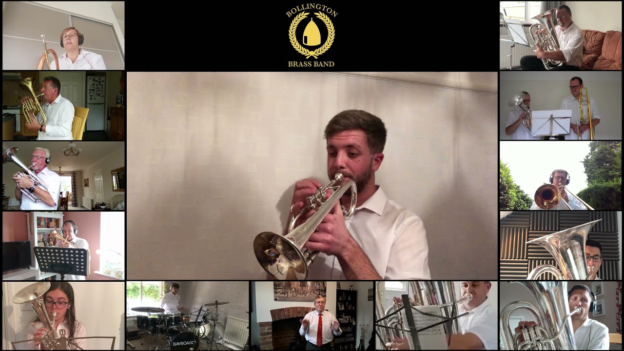 Georgia On My Mind - Virtual Bollington Brass Band Soloist Robbie Richardson