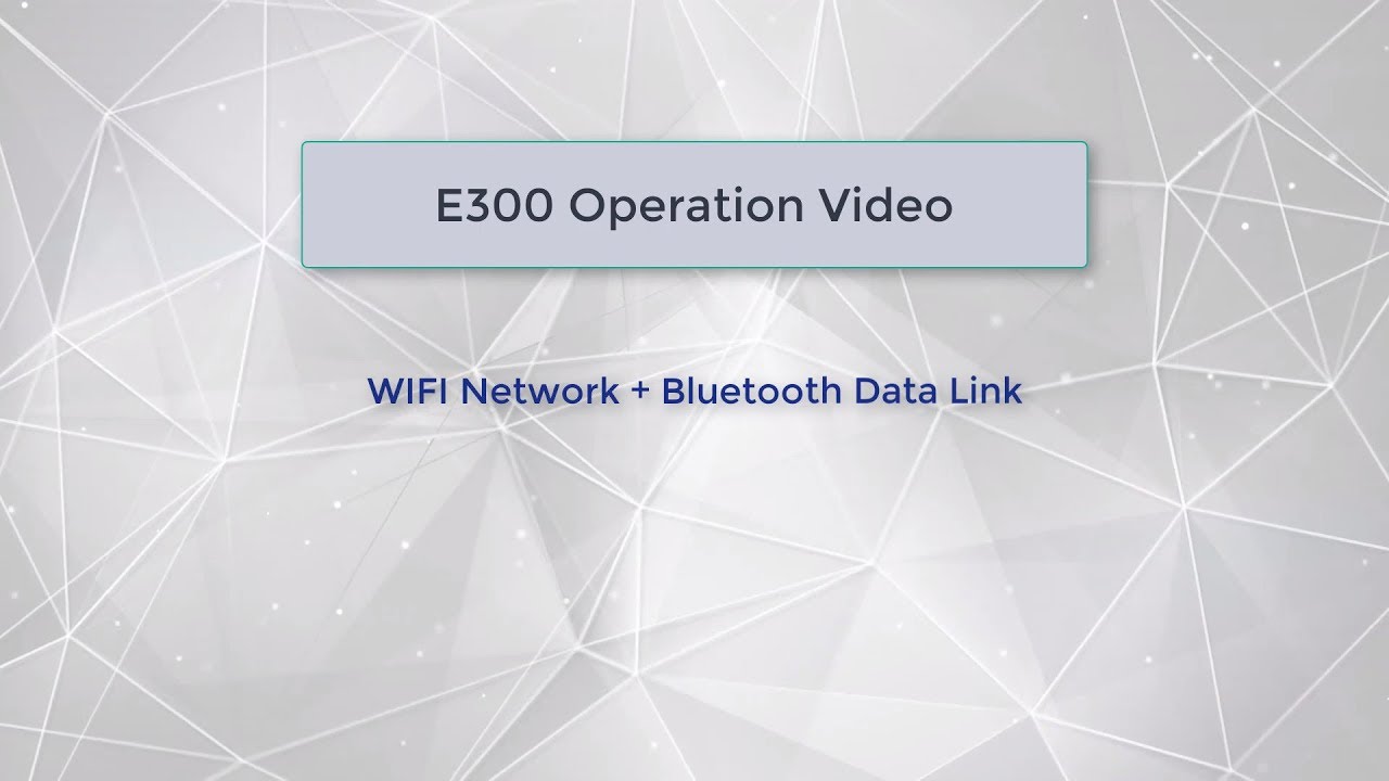 E300_Base WIFI Mode + Rover Bluetooth Data Link