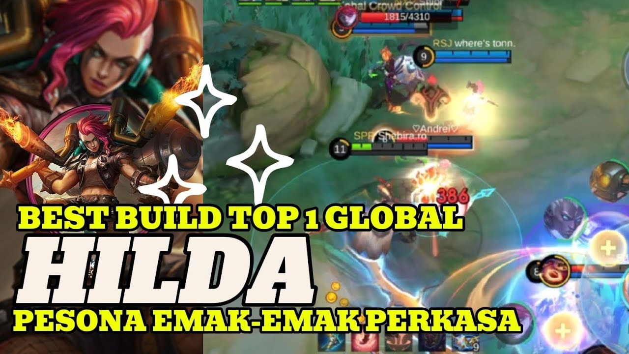 HILDA BEST GAMEPLAY SOLO RANKED | BEST BUILD TOP 1 GLOBAL HILDA | MLBB 2026