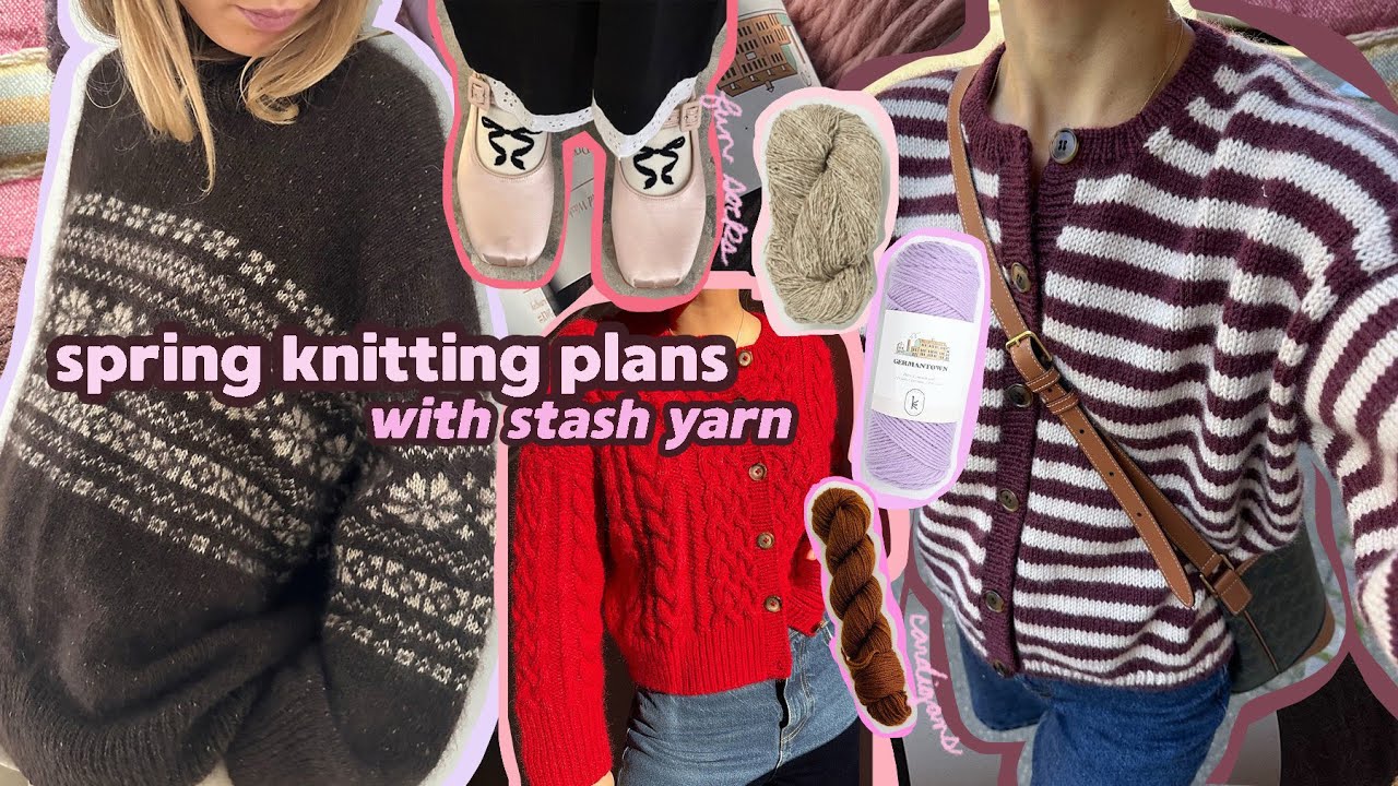 Spring Knitting Plans With Stash Yarn, Ranked | Cardigans, Colorwork, & Tabi Socks