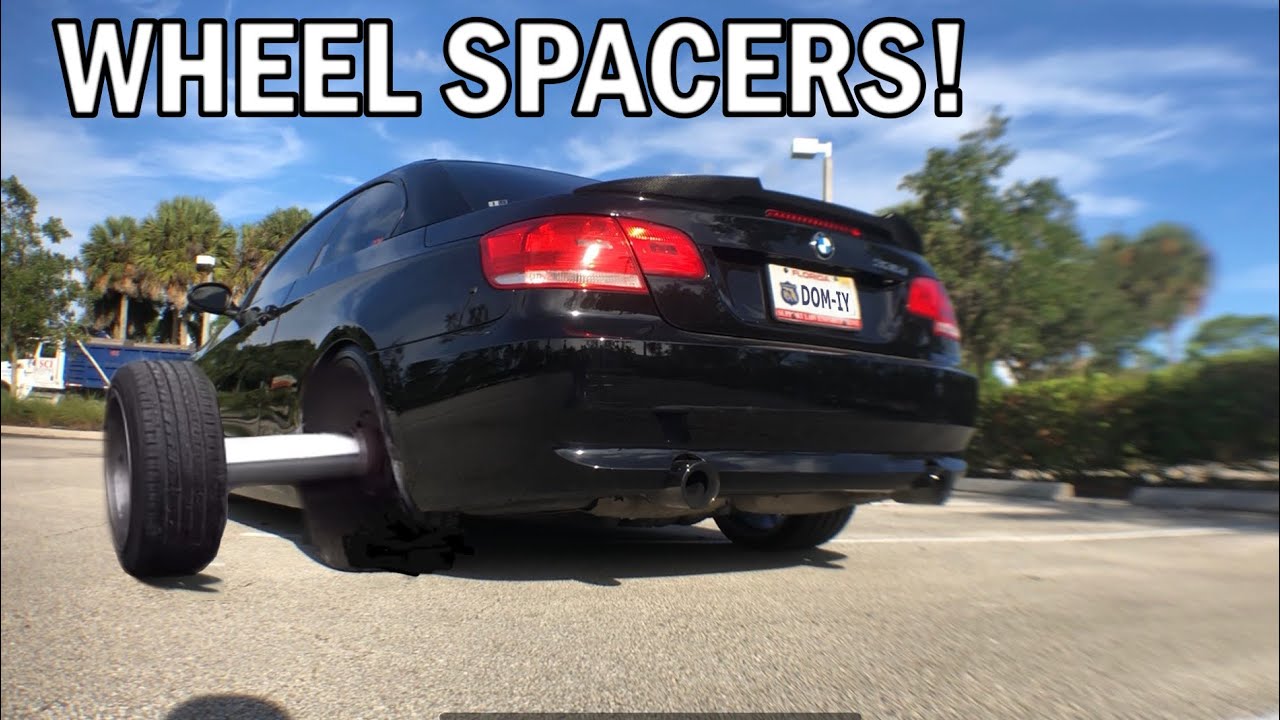 ECS Tuning Wheel Spacer Install Mod