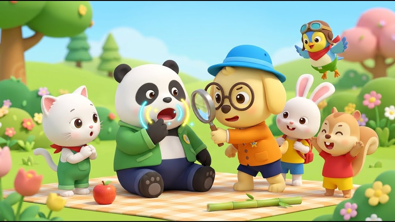 PANDAO and the Case of the Wiggle Wiggle! 🦷✨ | A Brave Tooth Adventure! PONO & Friends