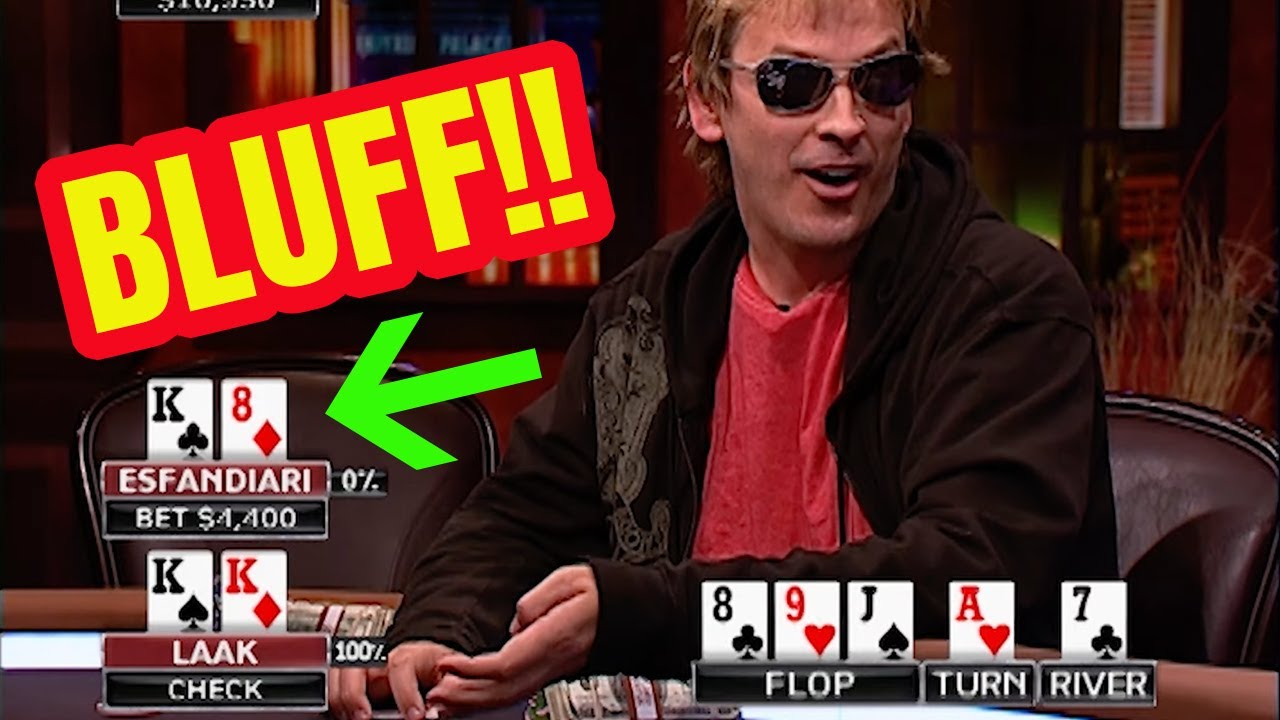 Phil Laak Finds Kings but Antonio Esfandiari Tries a Big Bluff!