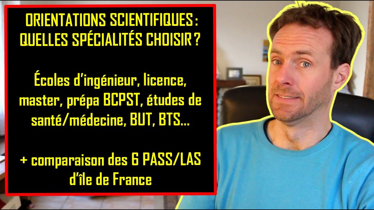 ORIENTATION SCIENTIFIQUE&nbsp;: QUELLES SP&Eacute;CIALIT&Eacute;S ? Ing&eacute;nieur/BCPST/comparaison des PASS &icirc;le de France