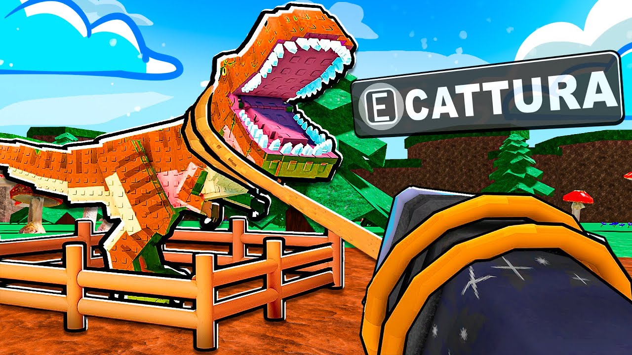 Ho CATTURATO un T-REX GIGANTE! - Roblox