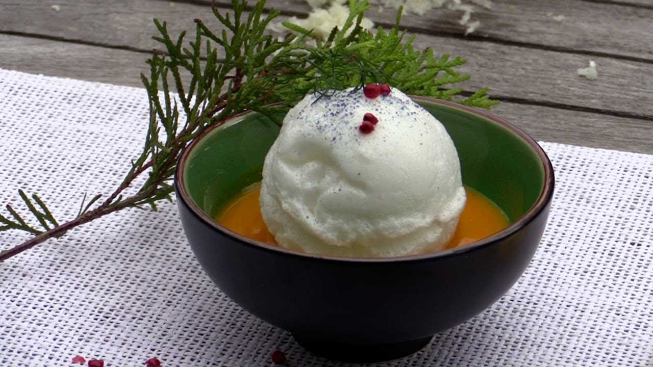 Oeuf boule de neige - recette minceur par chef de cuisine diététique.
