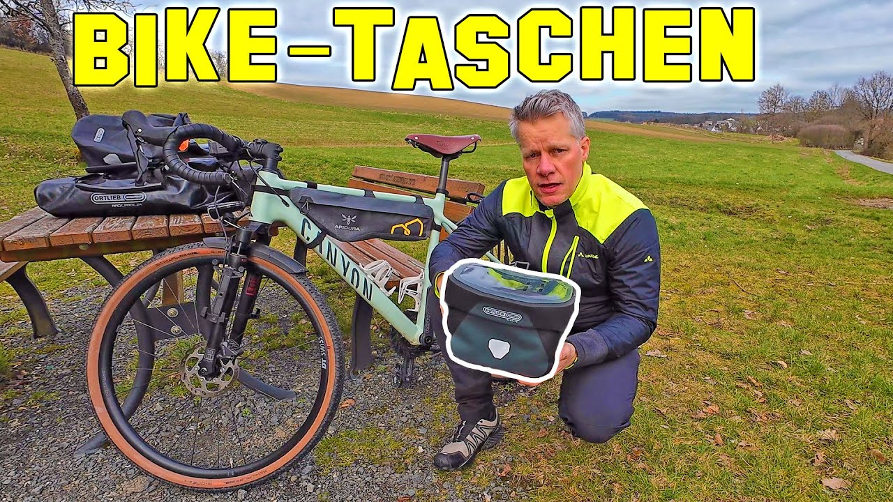 Meine Bikepacking Tour Packtaschen am Canyon Grizl AL Gravelbike