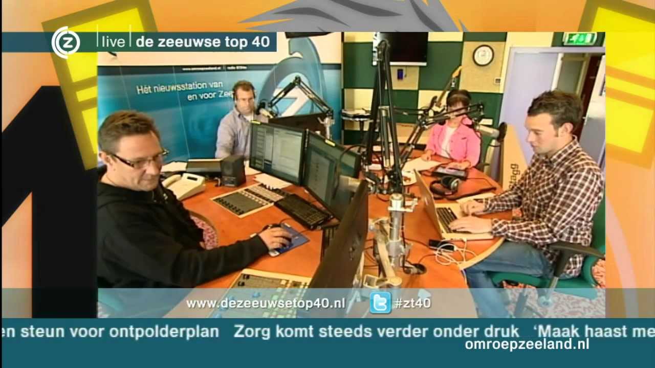 Slot uitzending Zeeuwse Top 40