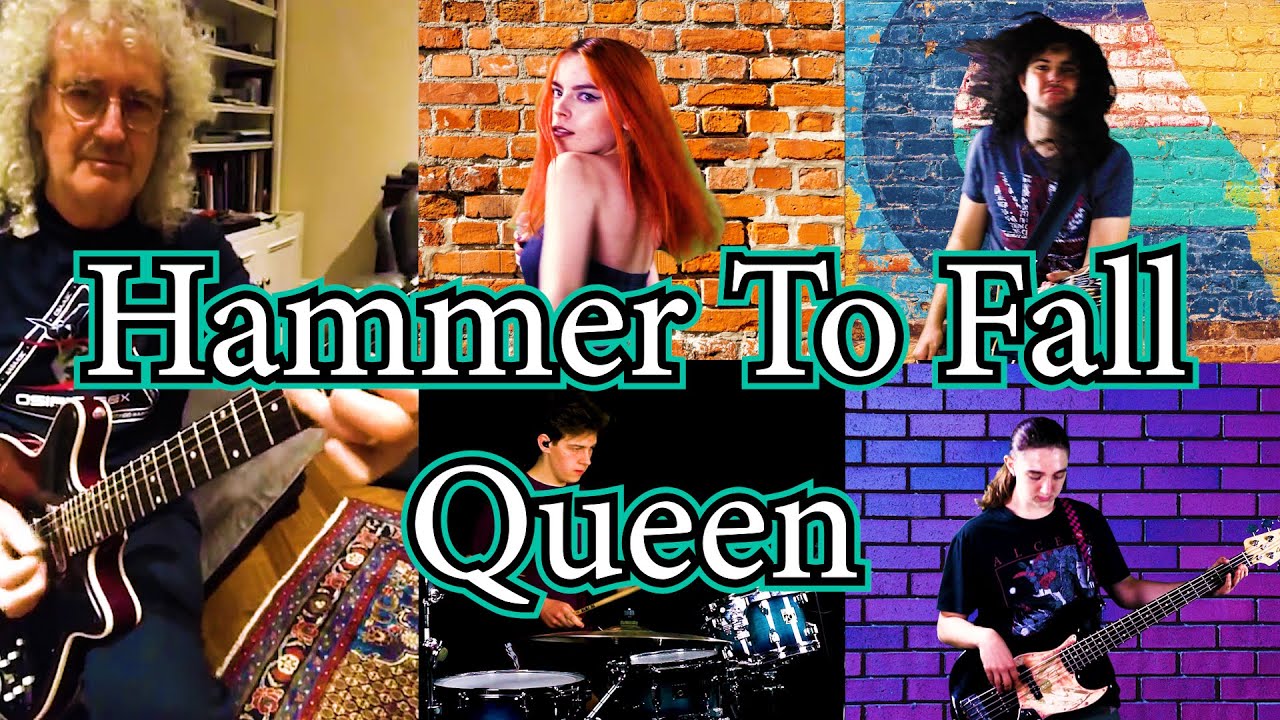 Hammer to fall - Queen (Brian May); by Andreea Munteanu feat The Voodoo Child