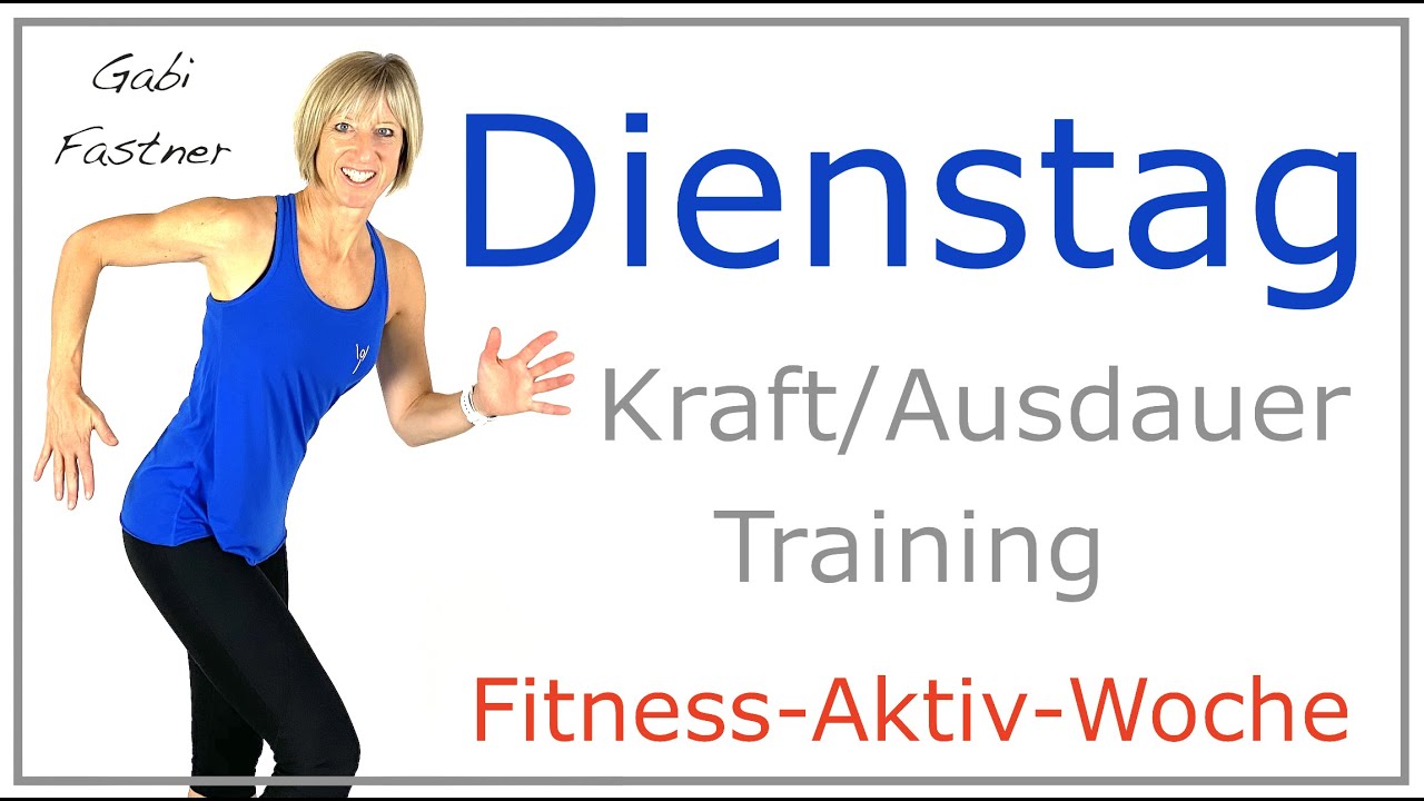 Dienstag❗️43 min. Kraftausdauer - Fitness | ohne Geräte