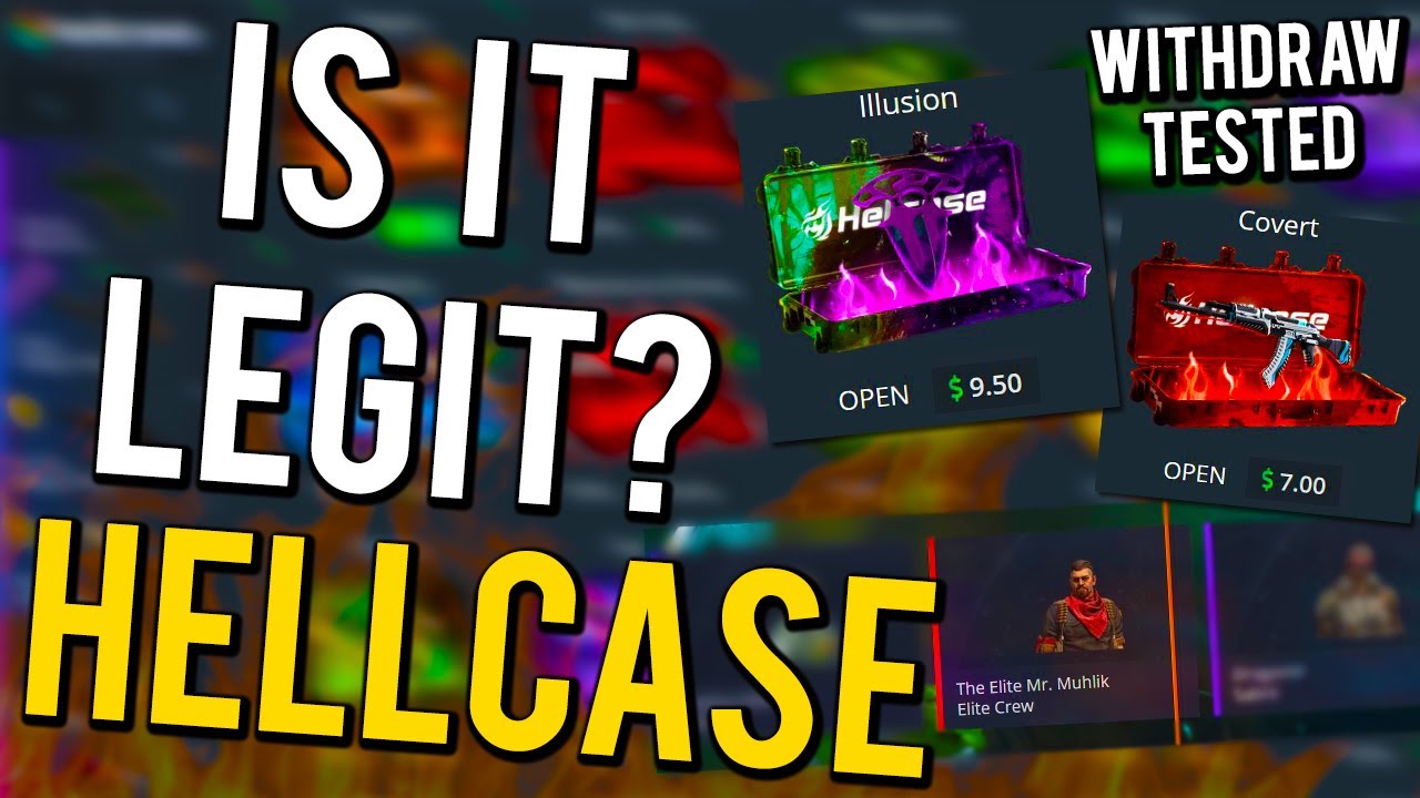 HELLCASE — это законно? *ПРОВЕРЕН ВЫВОД*