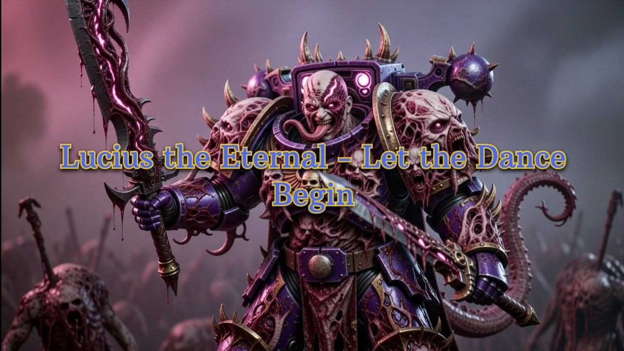 Lucius the Eternal - Let the Dance Begin | Warhammer 40k Fan Song