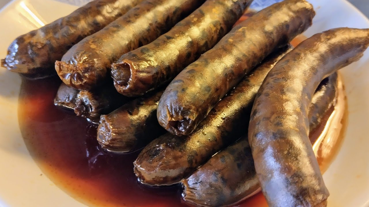 Why Chinese Black Sausage Is best prepared by Steaming.