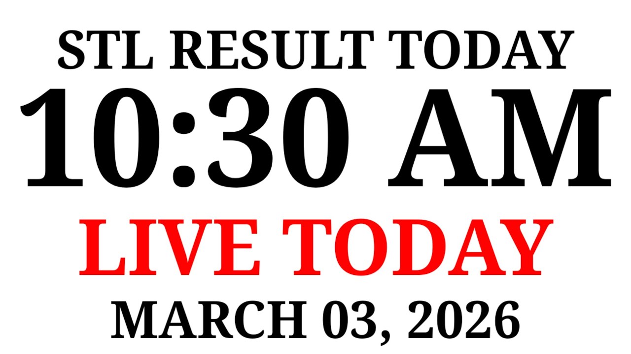 STL RESULT TODAY 10:30AM DRAW MARCH 03, 2026 TUESDAY STL MINDANAO LIVE RESULT