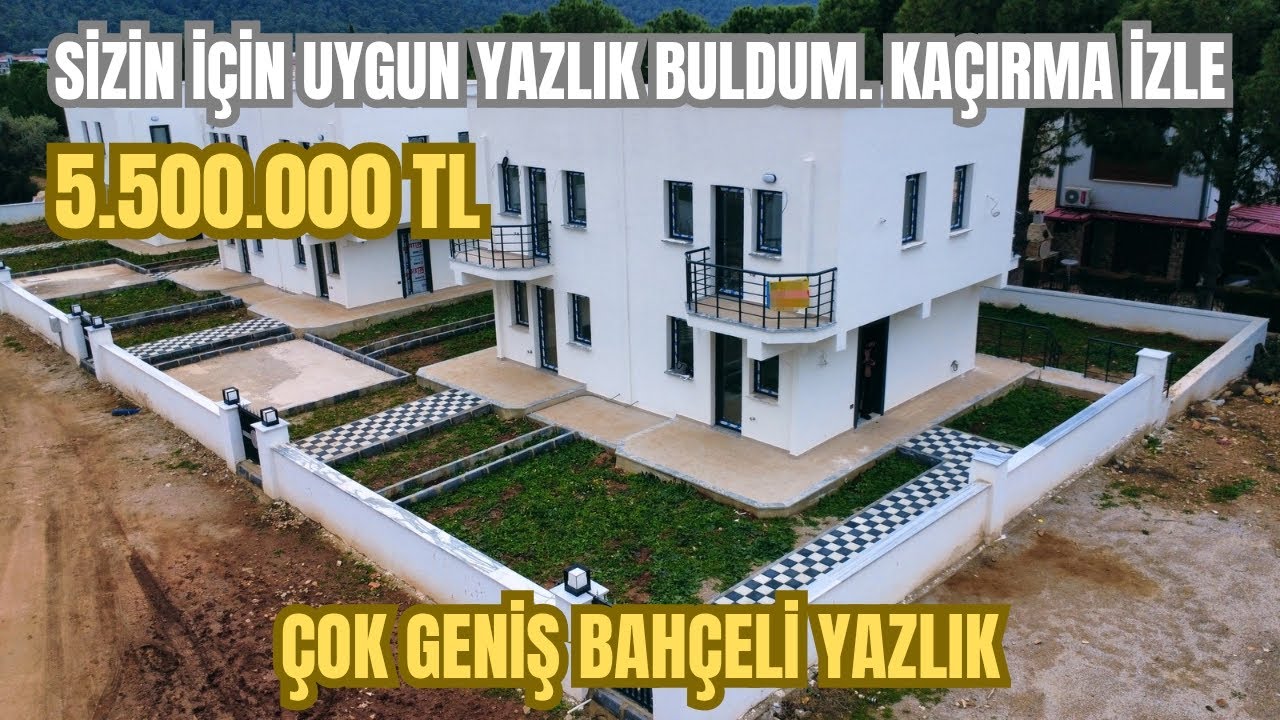 ÇOK Geniş Bahçeli Yazlık #türkiye #didim #kuşadası #milas #satılık #villa #villaturu #evturu #fırsat