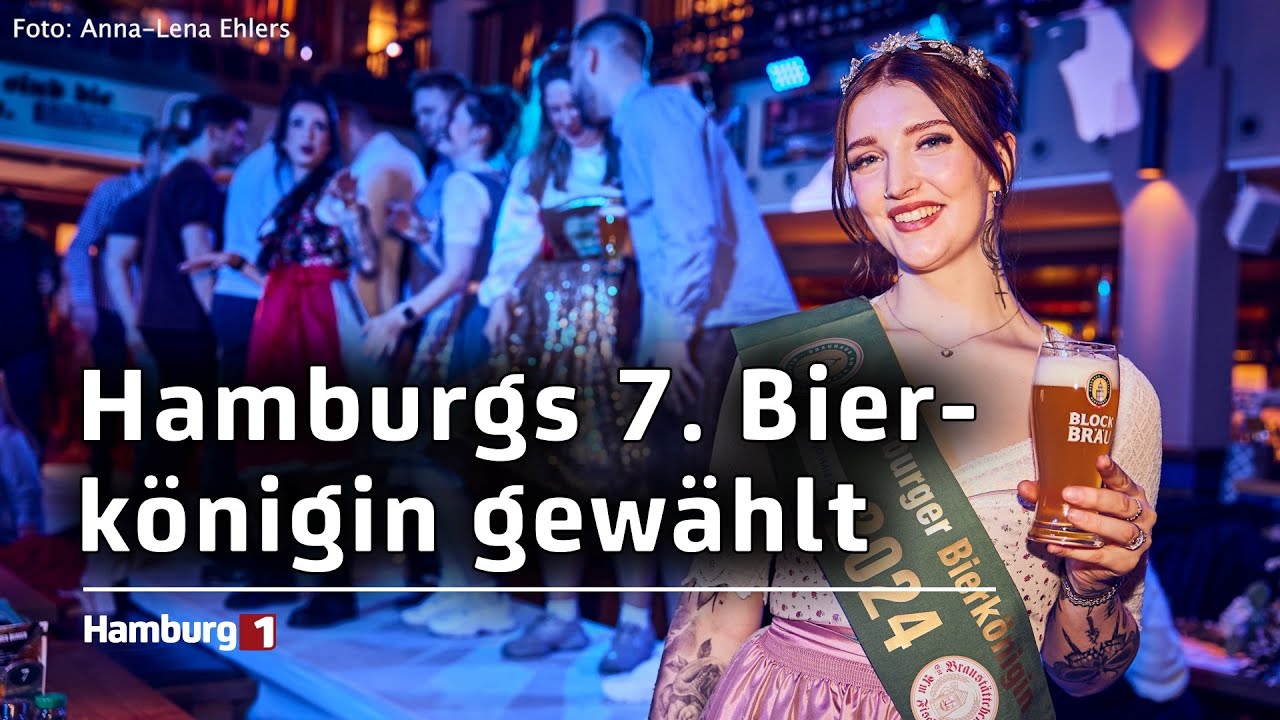 BLOCKBRÄU: Hamburgs 7. Bierkönigin gewählt