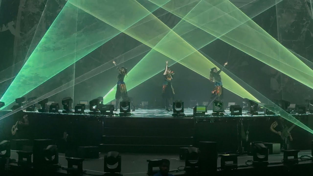 Babymetal - Sunset Kiss, Intuit Dome, Inglewood, Los Angeles, November 1, 2025