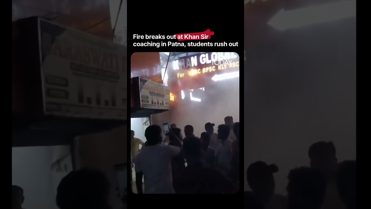 Fire Breaks Out at Faizal Khan's Patna Coaching Institute, Panic Triggers Mass Evacuation