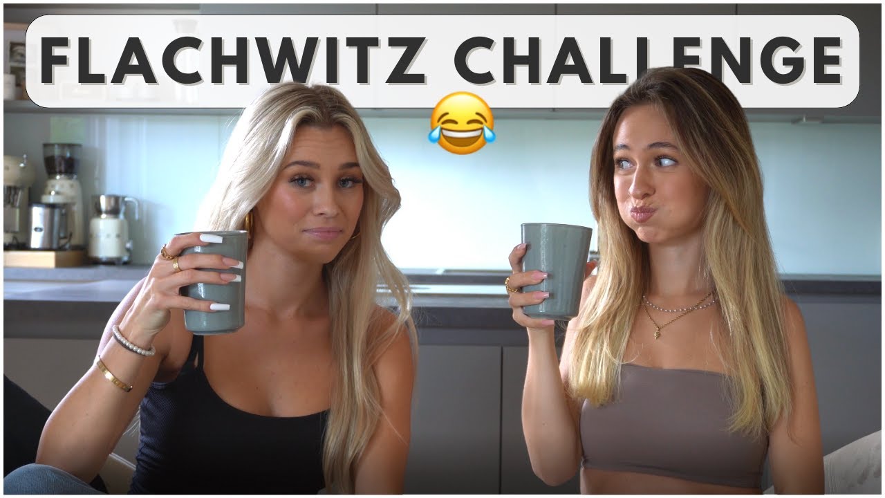 FLACHWITZ CHALLENGE mit Marci 😱😂 // Payton.R