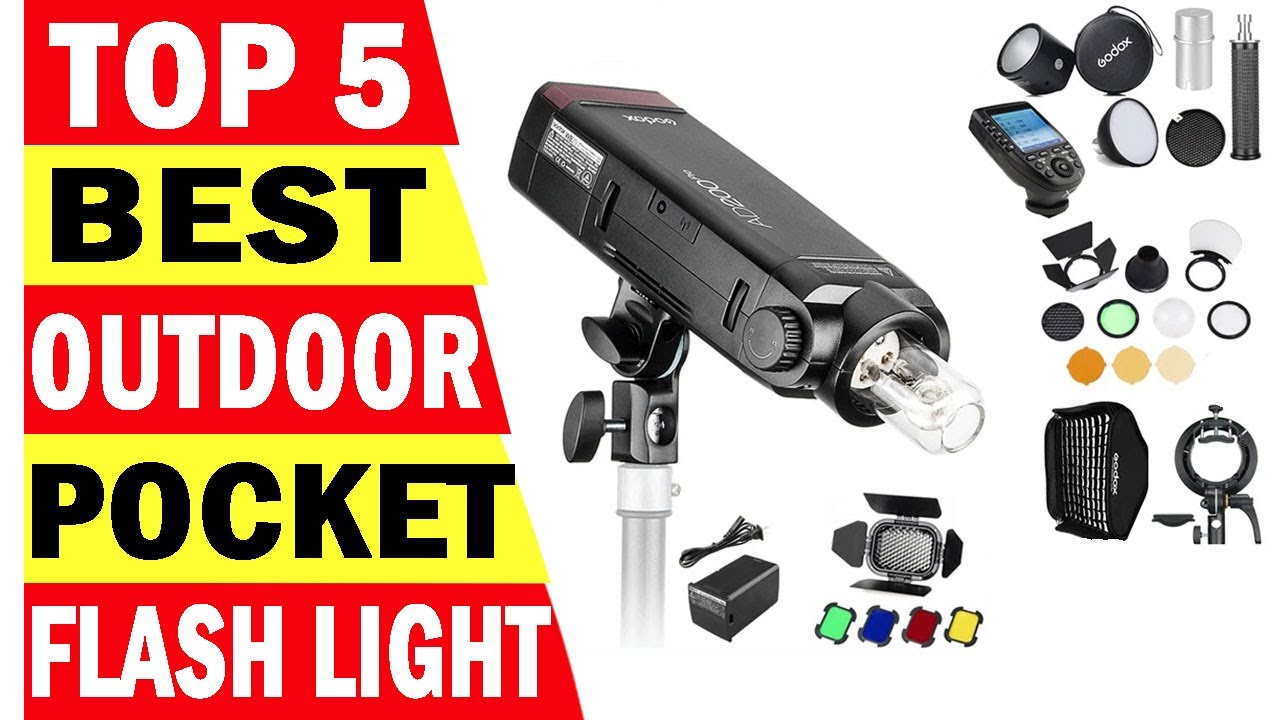 Top 5 Best Outdoor Flash Lights In 2025 | Best Pocket Speedlite Strobe